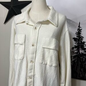 PINK Victoria's Secret Shacket Cream